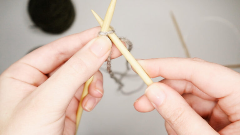 Knitting for Beginners: How to Cast on Knit Stitches