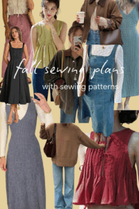 5 Sewing Patterns You Need to Sew This Fall