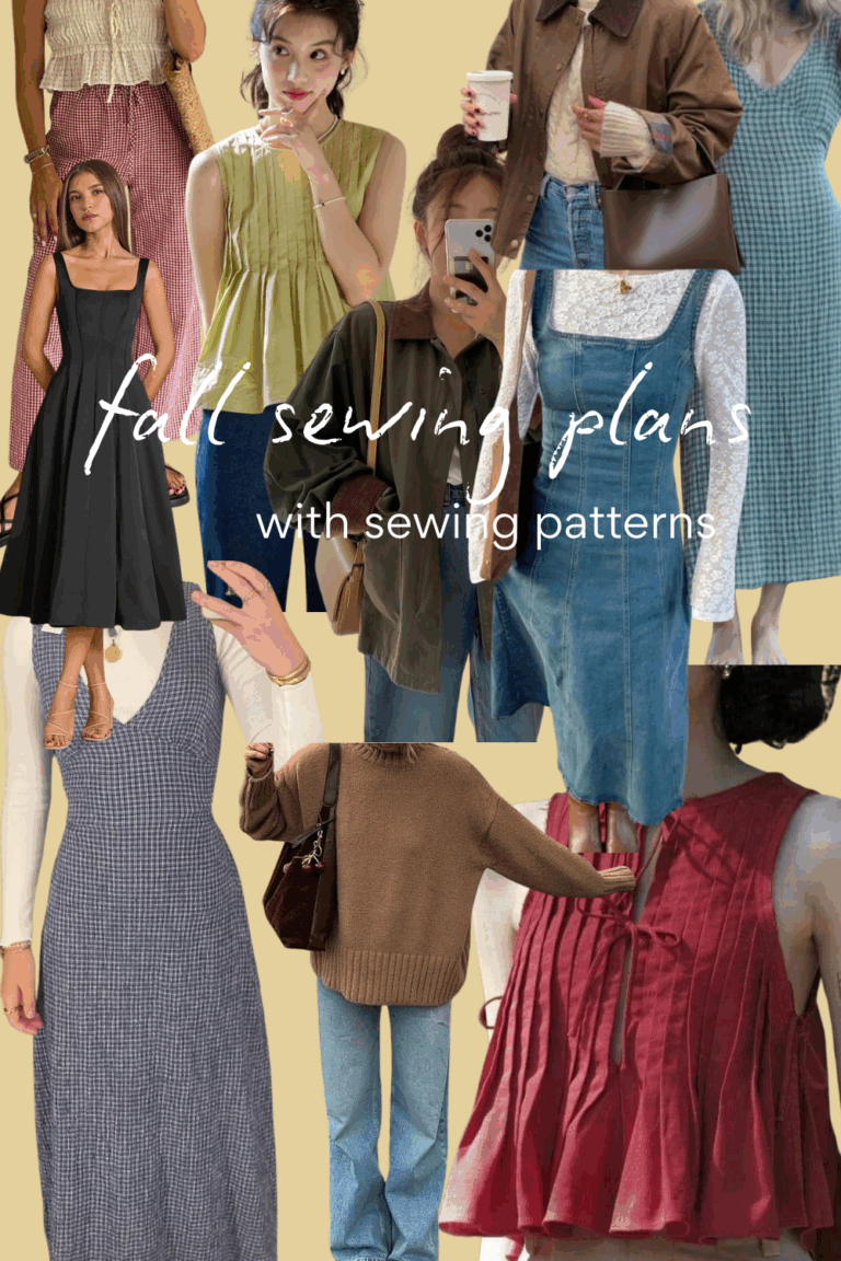 5 Sewing Patterns You Need to Sew This Fall